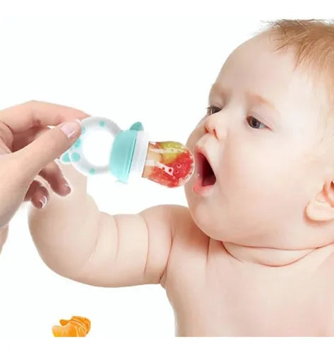 Par de Chupones de Frutas Para Bebes