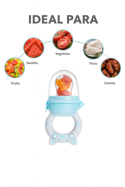 Par de Chupones de Frutas Para Bebes