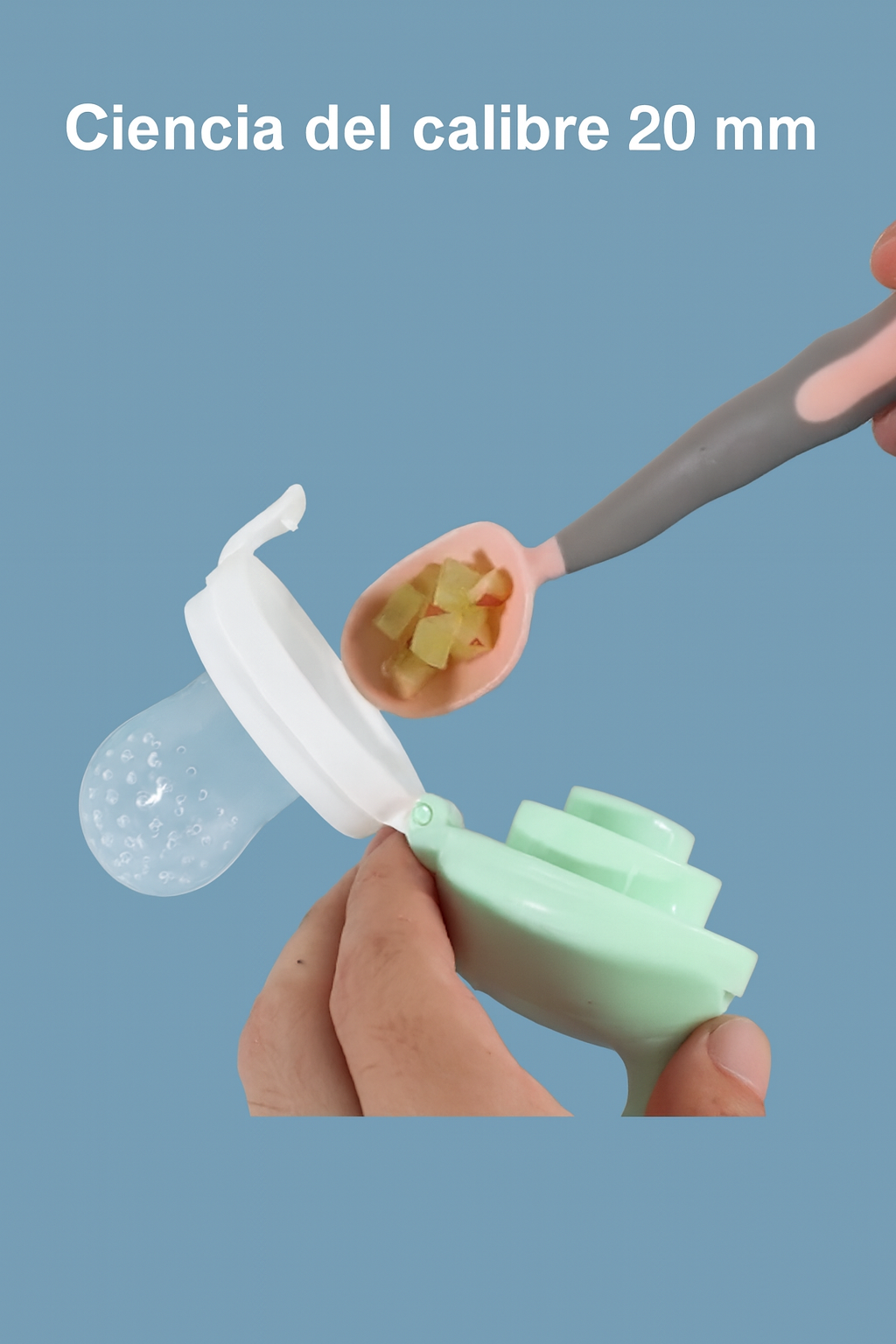 Par de Chupones de Frutas Para Bebes