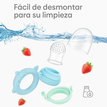 Par de Chupones de Frutas Para Bebes