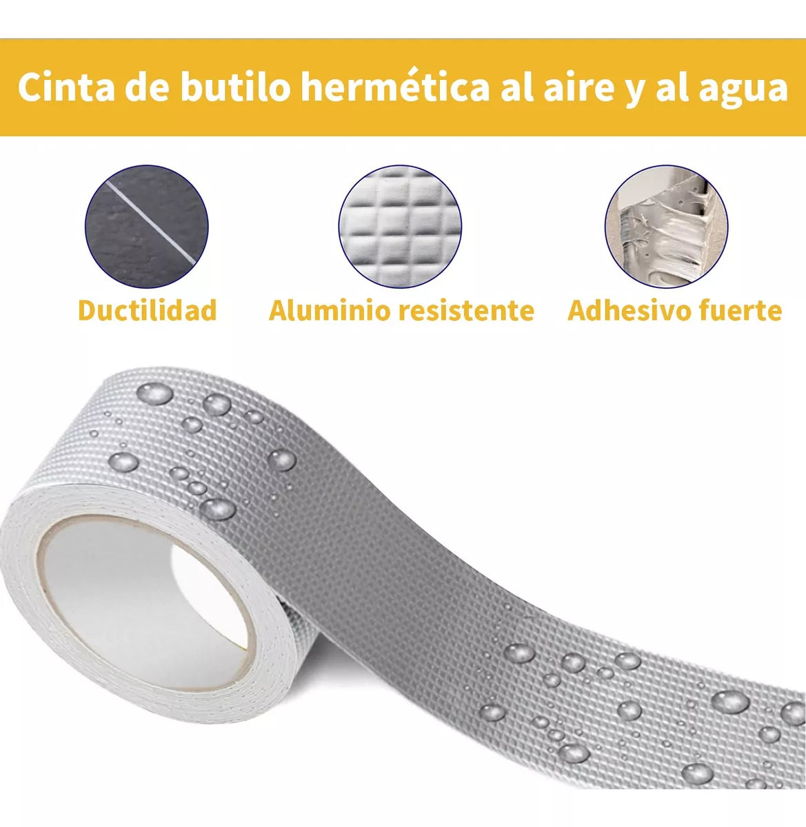 Cinta Adhesiva Impermeable